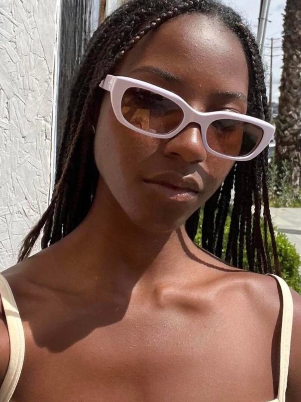 Crap Eyewear The Gothic Breeze Sunglasses Lavender Milk Pastel Lilac 💜